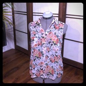 🌹Sheer Floral Blouse🌹